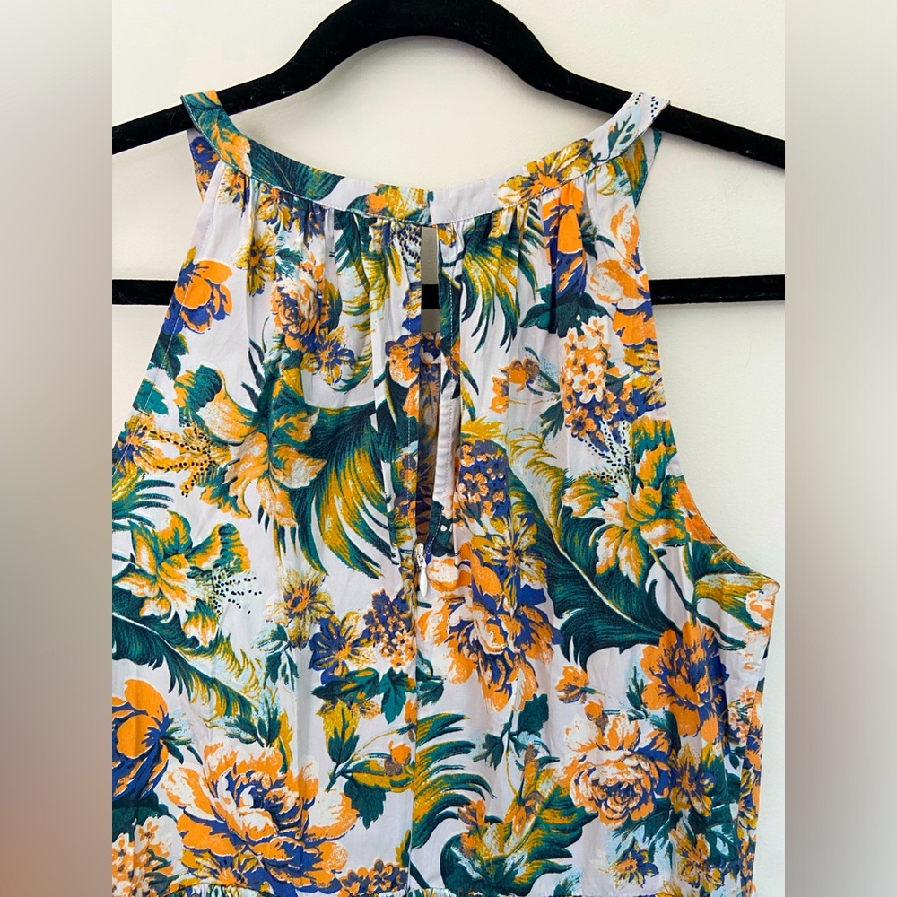 Nordstrom brand floral midi dress